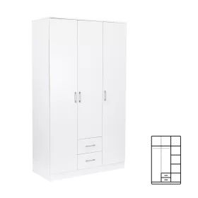 Safa Miami 120x205 cm biało-biała