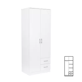 Safa Miami 80x205 cm biało-biała