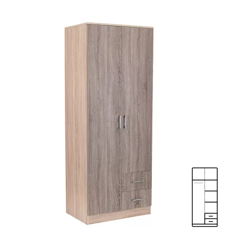 Safa Miami 80x205 cm dąb york-sonoma dąb