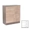 Komoda Miami 1 drzwi 4 szuflady 80x92 cm dąb sonoma-dąb york