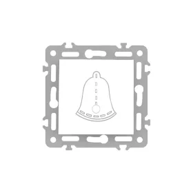 Przełącznik dzwonkowy Nova 101N biały