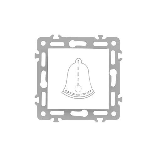 Przełącznik dzwonkowy Nova 101N biały