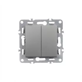 Przełącznik żyrandolowy Nova bez ramki 105 szary