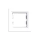 Nova pojedyncza ramka biała