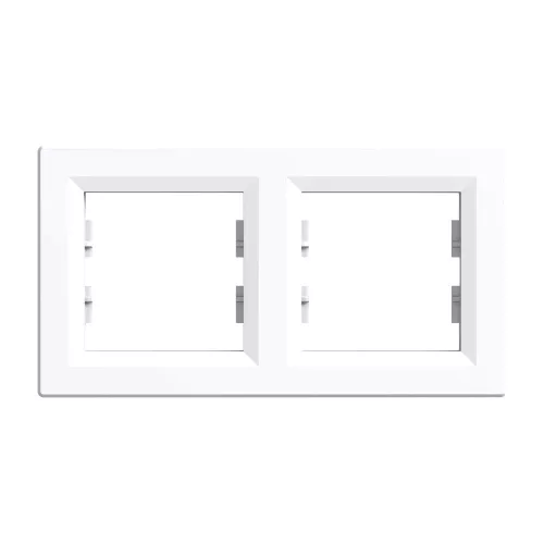 Ramka Nova dwa poziome białe