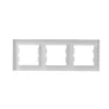 Nova potrójna ramka pozioma biała