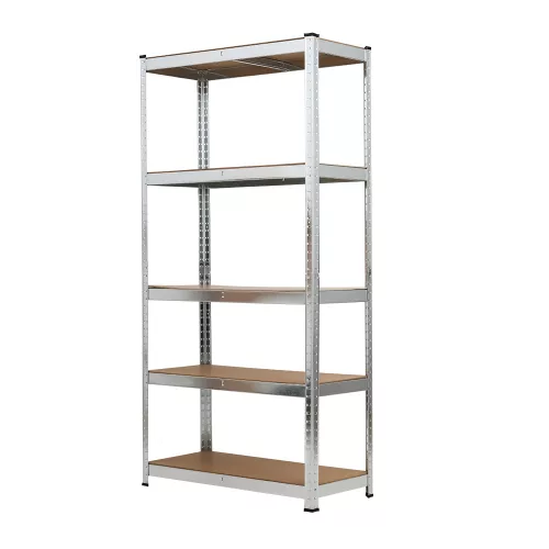 Półka do dużych obciążeń 180x90x30 cm 175 kg chrom