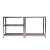 Półka do dużych obciążeń 180x90x40 cm 175 kg chrom