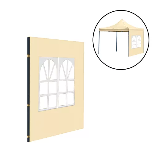 Altana ogrodowa z boczną markizą okienną 3x3 m