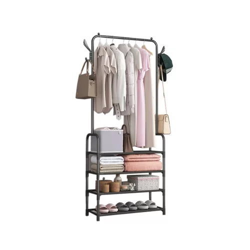 Wieszak na ubrania LRA-01 czarny