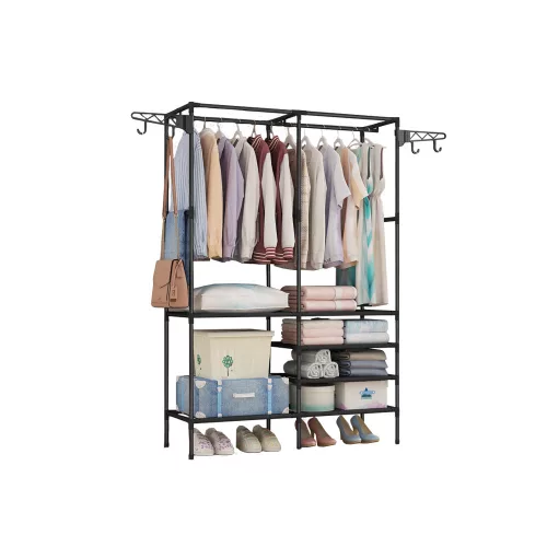 Wieszak na ubrania LRA-08 czarny