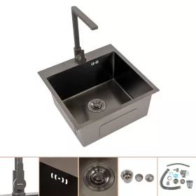 Zlewozmywak ze stali nierdzewnej Korin II