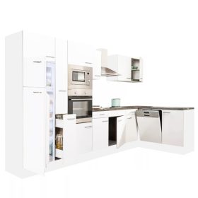   Narożna szafka kuchenna Yorki 370 z zamrażarką i lodówką