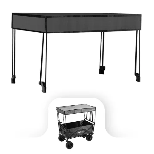 Krzesło plażowe premium roof szare