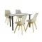 Zestaw jadalniany Merlo 4+1 beżowy