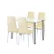 Zestaw jadalniany Nolen 4+1 beżowy