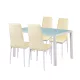 Zestaw jadalniany Liana 4+1 beżowy
