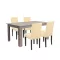 Zestaw jadalniany Leon 4+1 dąb york beżowy