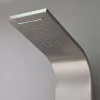 Panel prysznicowy z hydromasażem Alegro Silver, stal nierdzewna