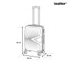 Walizka kabinowa TraveLux Endure z twardym blatem 55x40x20 cm