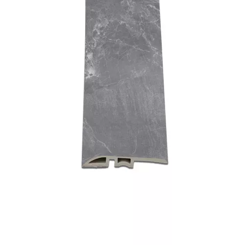 Winylowe wyrównanie podłogi SPC Fjord marmurowy wzór ciemnoszary 2400x45x8 mm