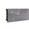 Winylowa listwa podłogowa SPC Fjord wzór marmurowy ciemnoszary 2400x60x12 mm