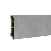 Winylowe obrzeże podłogowe SPC Harbor beton szary 2400x60x12 mm