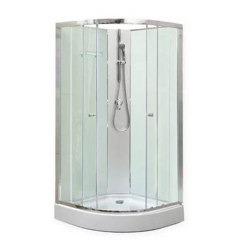 Kabina prysznicowa Marco White II 80x80 cm z brodzikiem