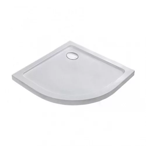 Modena Slim zakrzywiony niski brodzik akrylowy 80x80 cm