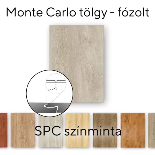Podłoga Leziter Monte Carlo Oak Vinyl SPC próbka/ próbki