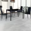 Krzesło do jadalni Tino NOVA, czarne