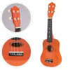 Drewniana gitara ukulele dla dzieci, 4 struny nylonowe, brązowa