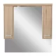Szafka wisząca z lustrem Nerva 105 cm, dąb Sonoma