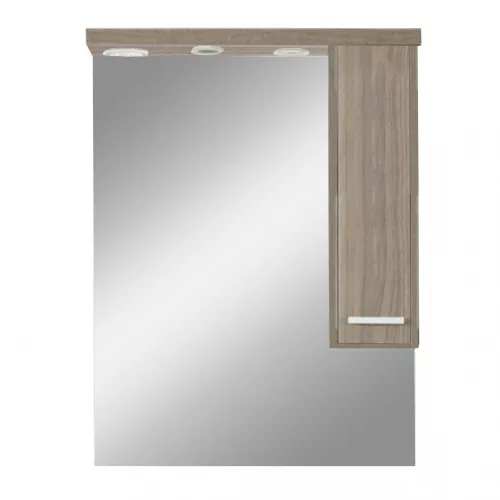 Lustrzana szafka ścienna Nerva 75 cm, Rauna sil