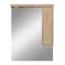 Szafka wisząca z lustrem Nerva 75 cm, dąb Sonoma