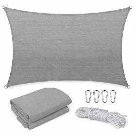 Żagiel przeciwsłoneczny Rana prostokątny 5x6 m szary