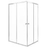 OLGA SQ 90x80 szögletes zuhanykabin zuhanytálca nélkül