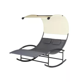 Podwójne łóżko wahadłowe z markązą