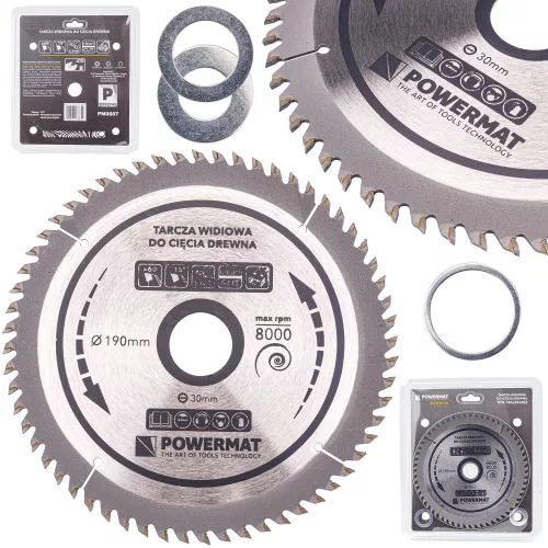 Brzeszczot 190x30 60z TDD-190x30x60Z