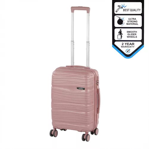 Walizka kabinowa TraveLux Voyager z twardym blatem 55x40x20 cm