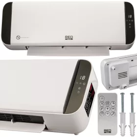   Kurtyna powietrzna 2000W z grzałką ceramiczną RTGC0056 LCD