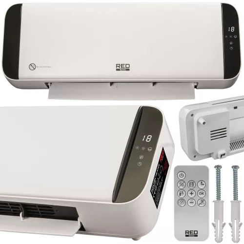 Kurtyna powietrzna 2000W z grzałką ceramiczną RTGC0056 LCD