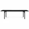 Rozkładany stół ogrodowy 180-240 cm dla 12 osób, czarny
