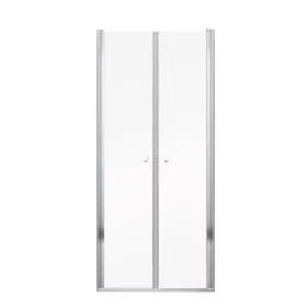 Podwójne drzwi prysznicowe do salonu 80x195 cm