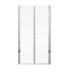 Podwójne drzwi prysznicowe do salonu 90x195 cm