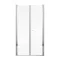 Podwójne drzwi prysznicowe do salonu 90x195 cm