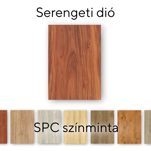 Podłoga Leziter Serengeti Walnut Vinyl SPC próbka/probes