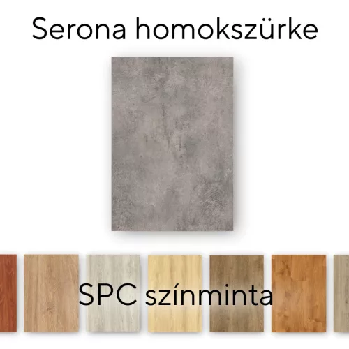 Leziter Serona Stone Effect Sand Grey Vinyl SPC Podłoga próbka/probka