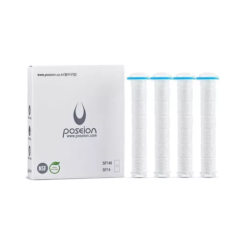 Wkład filtrujący SF140 do głowicy prysznicowej POSEION BT100, 4 szt.