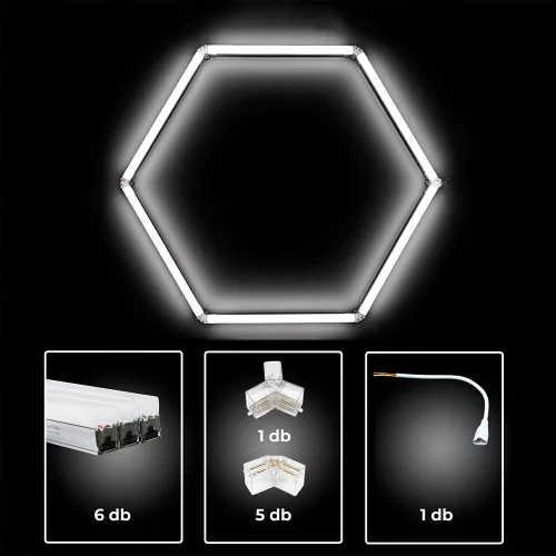 Sky Light SKL02 lampa sufitowa o strukturze plastra miodu 6500K